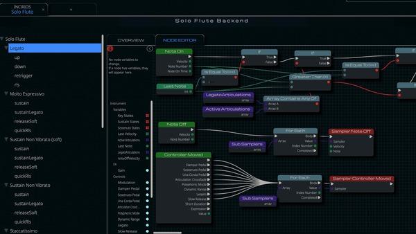 Node-based scripting